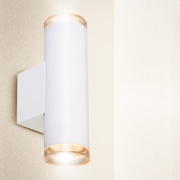Brilagi - SELE AQUA fürdőszobai fali spotlámpa 2xGU10/30W/230V IP44 fehér