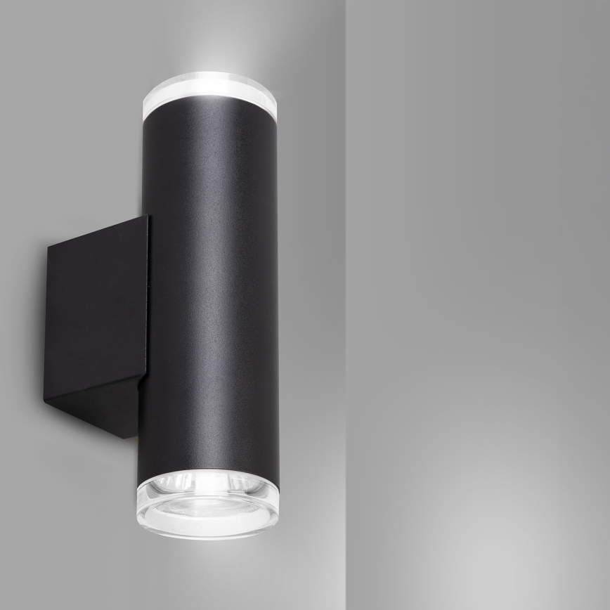Brilagi - Fürdőszobai fali spotlámpa SELE AQUA 2xGU10/30W/230V IP44 fekete