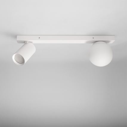 Brilagi - SELE BALL spotlámpa 1xGU10/30W/230V + 1xG9/10W fehér