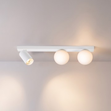 Brilagi - SELE BALL spotlámpa 1xGU10/30W/230V + 2xG9/10W fehér