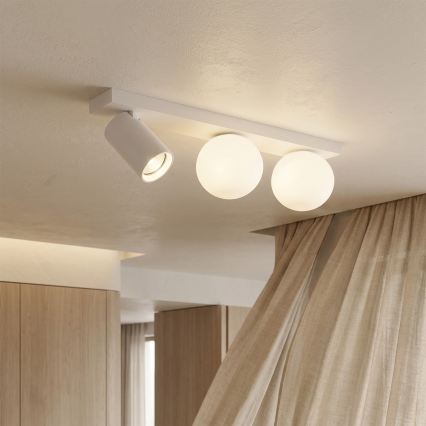 Brilagi - SELE BALL spotlámpa 1xGU10/30W/230V + 2xG9/10W fehér