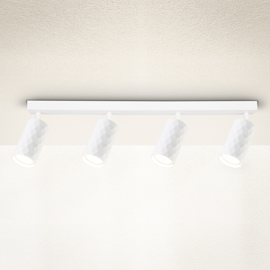 Brilagi - SELE DIAMANT 4xGU10/30W/230V fehér spotlámpa