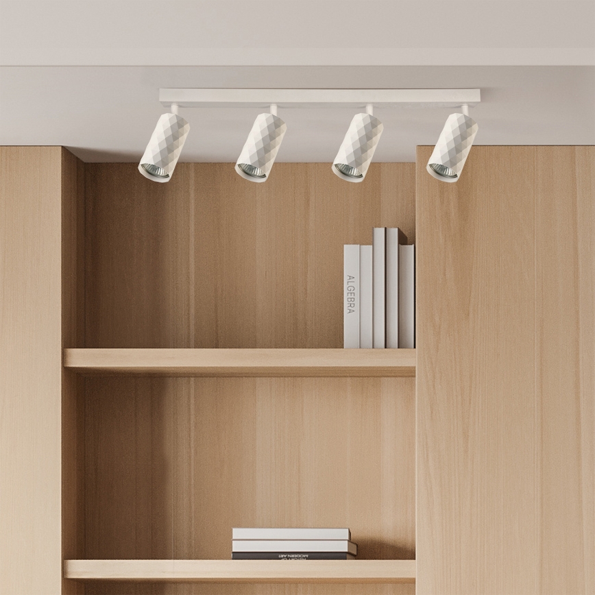 Brilagi - SELE DIAMANT 4xGU10/30W/230V fehér spotlámpa