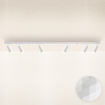 Brilagi - SELE DIAMANT spotlámpa 6xGU10/30W/230V fehér