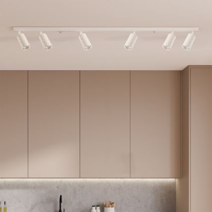 Brilagi - SELE DIAMANT spotlámpa 6xGU10/30W/230V fehér