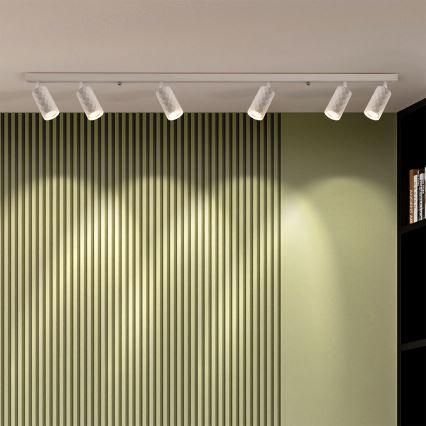 Brilagi - SELE DIAMANT spotlámpa 6xGU10/30W/230V fehér