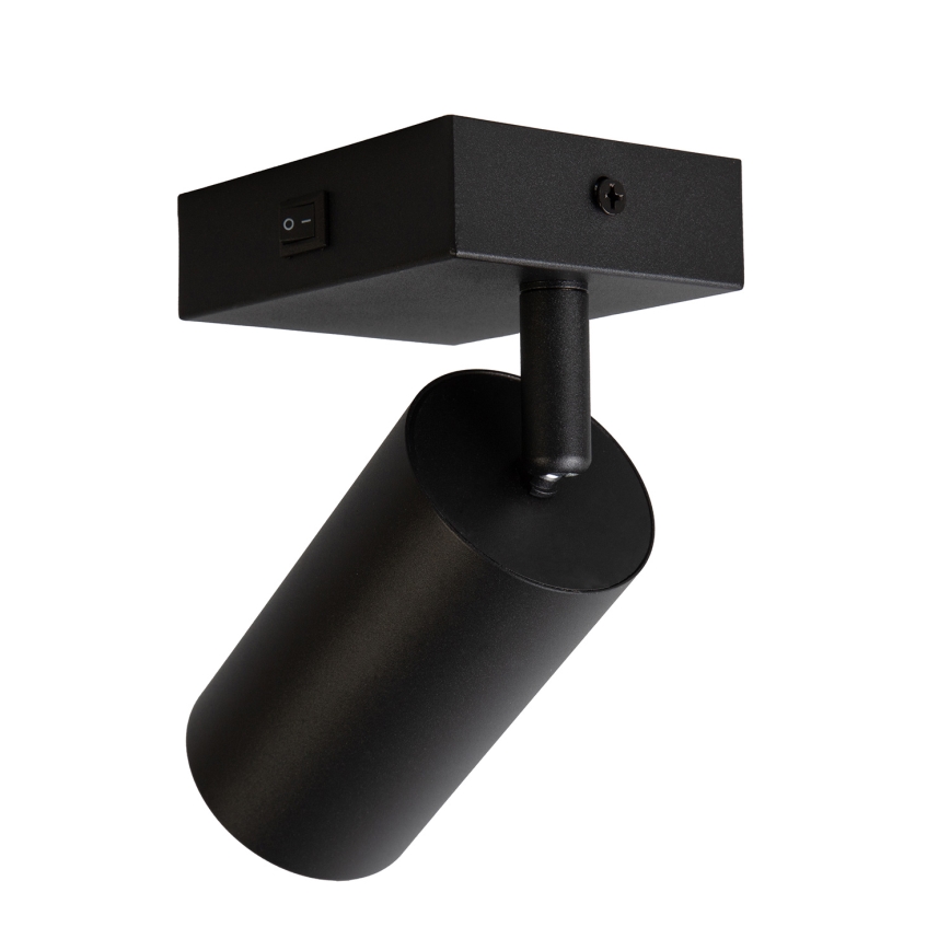 Brilagi - Fali spotlámpa kapcsolóval SELE 1xGU10/30W/230V fekete/arany