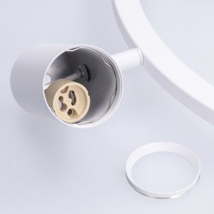 Brilagi - SELE kábeles csillár 4xGU10/30W/230V fehér