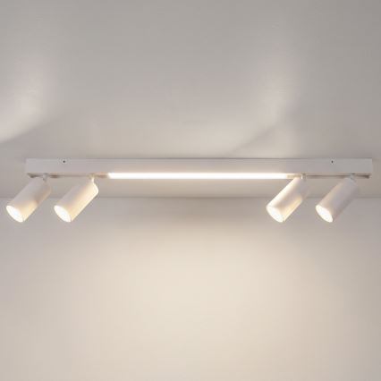 Brilagi - SELE LED spotlámpa 4xGU10/30W/230V + LED/25W fehér