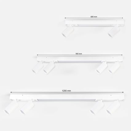 Brilagi - SELE LED spotlámpa 4xGU10/30W/230V + LED/25W fehér