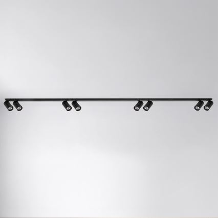 Brilagi - SELE LONG spotlámpa 8xGU10/30W/230V fekete