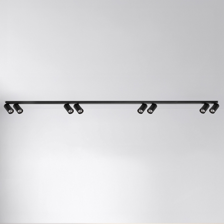 Brilagi - SELE LONG spotlámpa 8xGU10/30W/230V fekete