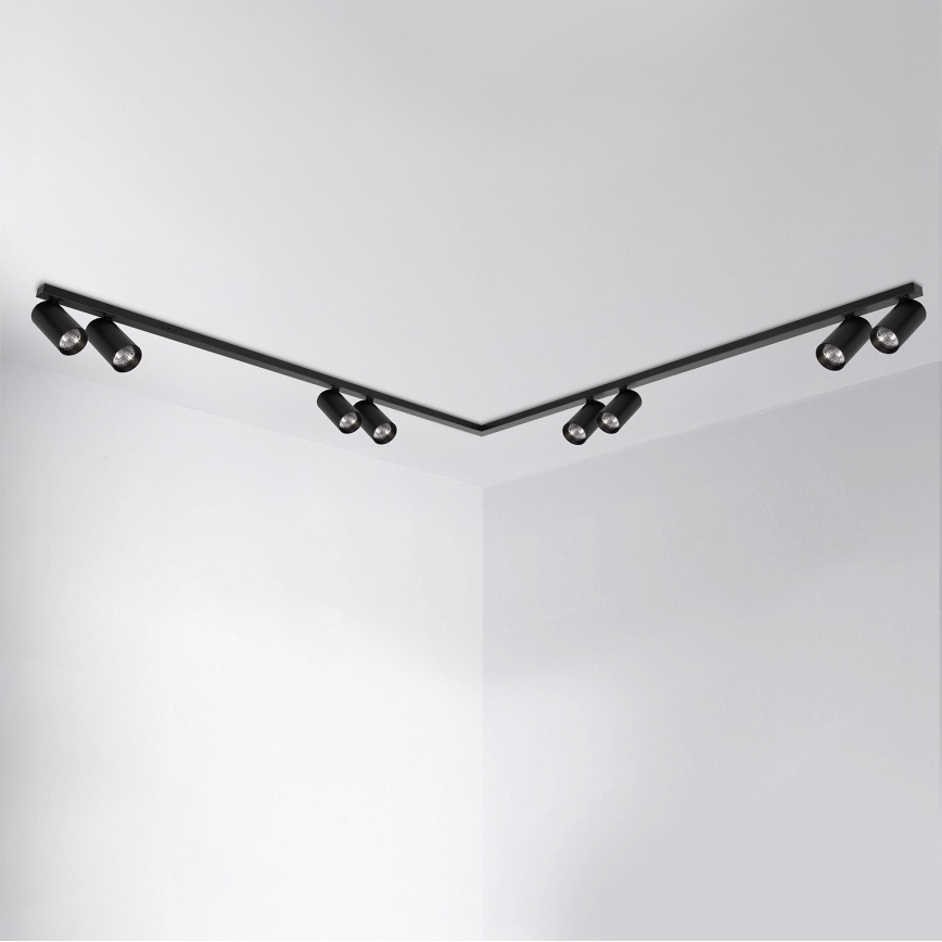 Brilagi - SELE LONG spotlámpa 8xGU10/30W/230V fekete