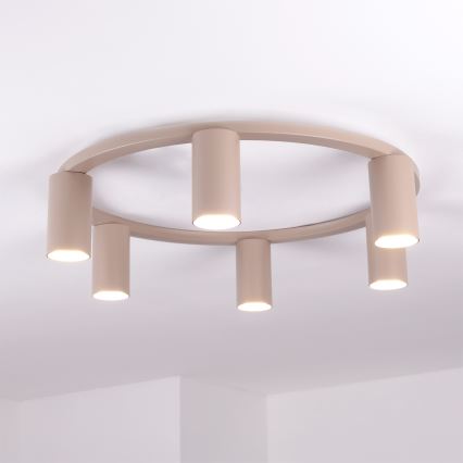 BRILAGI SELE mennyezeti lámpa, 6x GU10, 30 W, 230 V, bézs