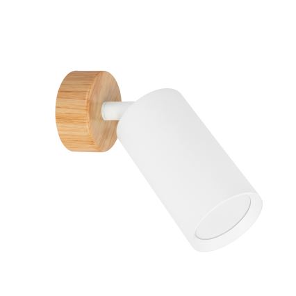 Brilagi - SELE spotlámpa 1xGU10/30W/230V fehér/tölgy dekor