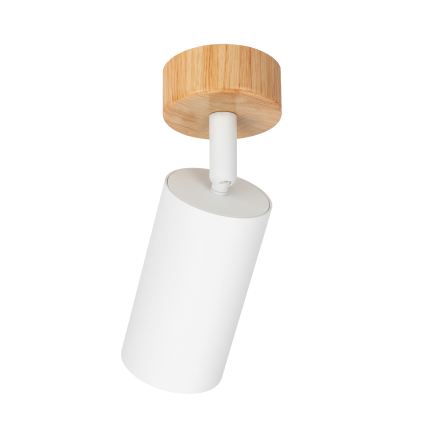 Brilagi - SELE spotlámpa 1xGU10/30W/230V fehér/tölgy dekor