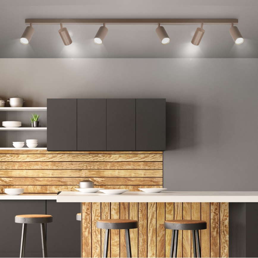 Brilagi - SELE spotlámpa 6xGU10/30W/230V bézs