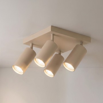 Brilagi - SELE SQUARE spotlámpa 4xGU10/30W/230V bézs