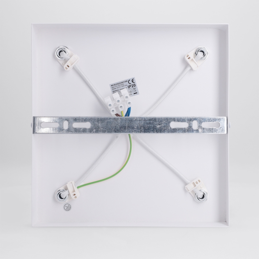 BRILAGI - SELE SQUARE spotlámpa 4xGU10/30W/230V fehér/tölgy dekor