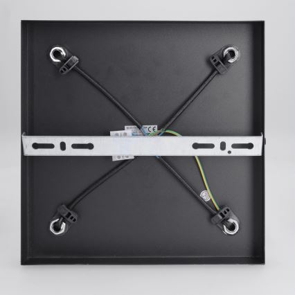 BRILAGI - SELE SQUARE spotlámpa 4xGU10/30W/230V fekete/tölgy dekor