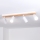 Brilagi - SELE WOOD ACOUSTIC 4xGU10/30W/230V spotlámpa, fehér/fa