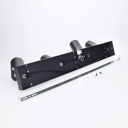 Brilagi - SELE WOOD ACOUSTIC spotlámpa 4xGU10/30W/230V fekete/fa