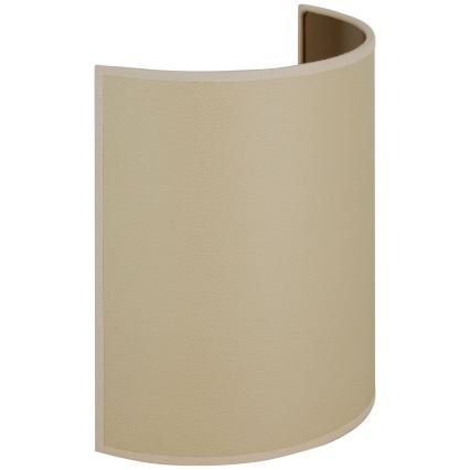 Brilagi - Fali lámpa SEMI 1xE27/15W/230V átmérő 20 cm bézs