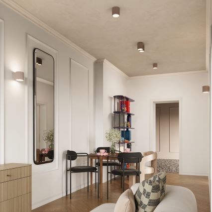 Brilagi - SFERA LED spotlámpa 1xGU10/10W/230V, átm. 10 cm, taupe