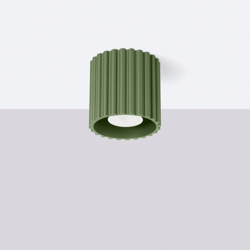 Brilagi - SFERA spotlámpa 1xGU10/10W/230V átm. 10 cm zöld