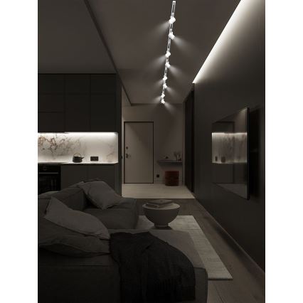 BRILAGI - Sínrendszeres spotlámpa HUSKY 8xGU10/10W/230V 300 cm fehér