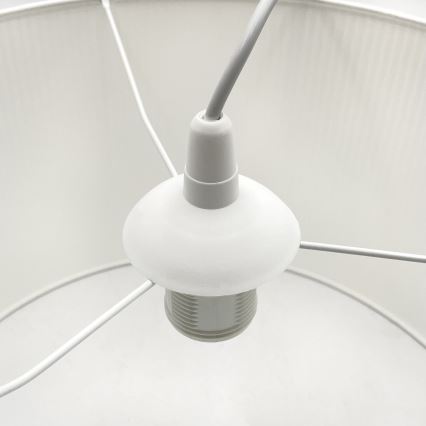 Brilagi - SIRIJA MODERN kábeles függőlámpa, 1xE27/60W/230V, átmérő 35 cm, fehér