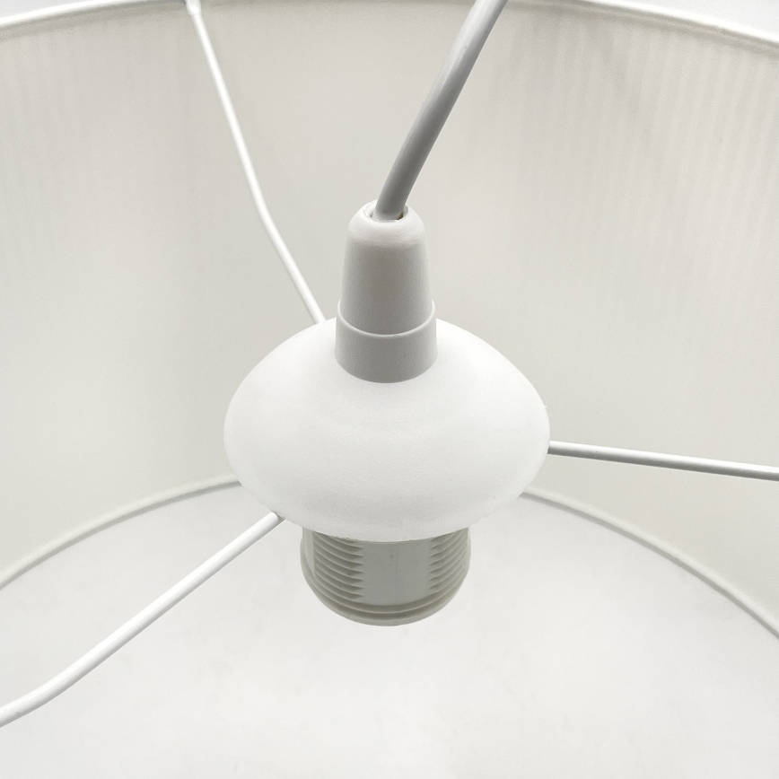 Brilagi - SIRIJA MODERN kábeles függőlámpa, 1xE27/60W/230V, átmérő 35 cm, fehér
