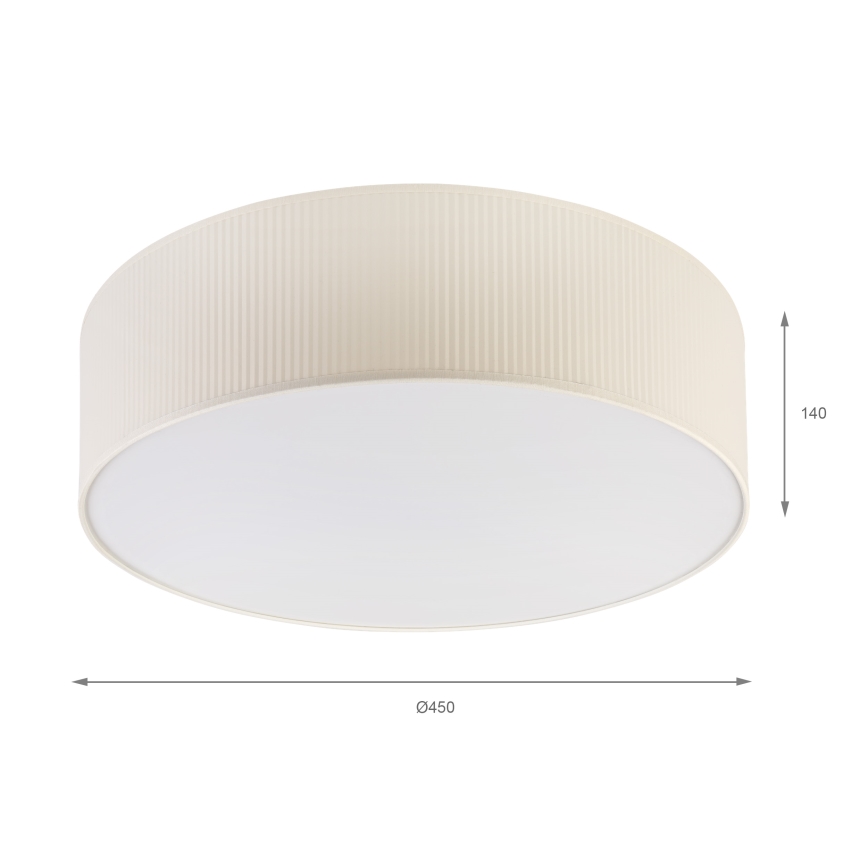 Brilagi - SIRIJA MODERN kábeles függőlámpa, 1xE27/60W/230V, átmérő 35 cm, fehér