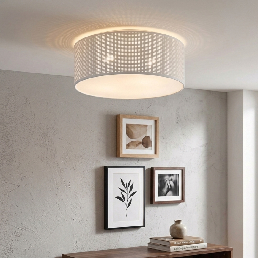 Brilagi - SIRIJA MODERN mennyezeti lámpa 2xE27/60W/230V, Ø 35 cm, fehér
