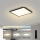 Brilagi - SLIMFRAME fényerőszabályozható LED mennyezeti lámpatest LED/25W/230V 30x30 cm 3000-6000K fekete + távirányító