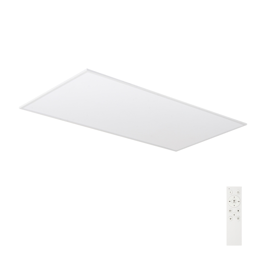 Brilagi - LED dimmelhető mennyezeti lámpatest SLIMFRAME LED/80W/230V 120x60 cm 3000-6000K fehér + távirányító