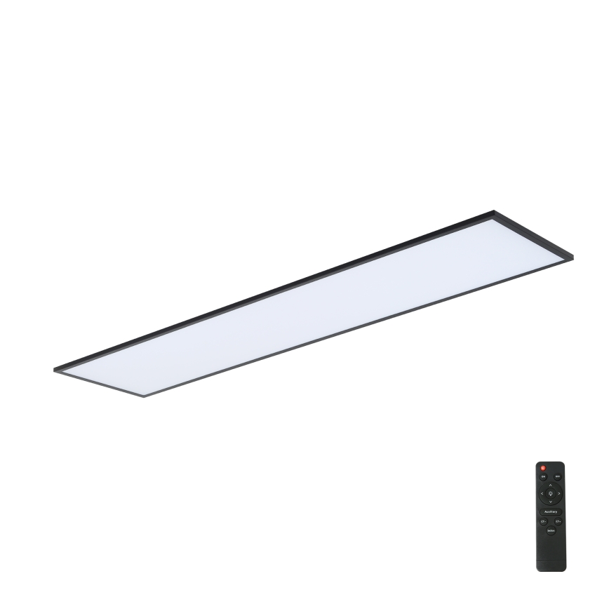 Brilagi - SLIMFRAME LED dimmelhető mennyezeti lámpatest 58W/230V 120x30 cm 3000-6000K fekete + távirányító