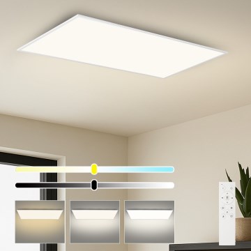 Brilagi - SLIMFRAME LED dimmelhető mennyezeti lámpatest LED/80W/230V 120x60 cm 3000-6000K fehér + távirányító