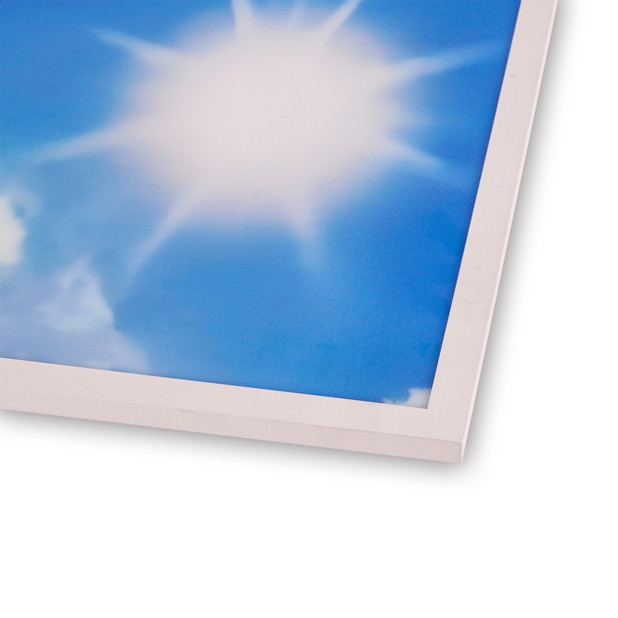 Brilagi - SLIMFRAME SKY LED mennyezeti lámpatest 58W/230V 60x60 cm ezüst/kék