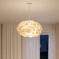 BRILAGI - SOLEAIR kábeles függeszték 2×E27/40W/230V, Ø 60 cm, fehér