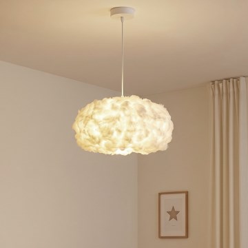 Brilagi - SOLEAIR kábeles függőlámpa 1xE27/60W/230V, Ø 45 cm, fehér