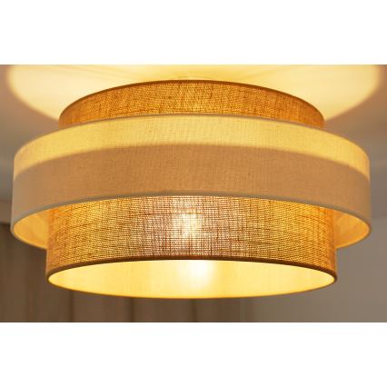 Brilagi - Felületre szerelhető SPACE LIGHT csillár 1xE27/15W/230V átm. 50 cm bézs/krém