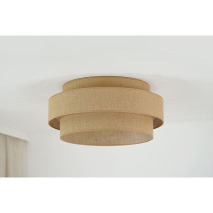 Brilagi - LED mennyezeti lámpa SPACE YUTE LED/12W/230V átm. 50 cm 3000K/4000K/6400K bézs