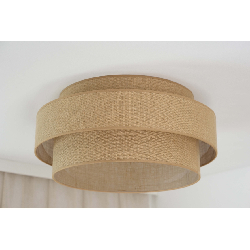 Brilagi - LED mennyezeti lámpa SPACE YUTE LED/12W/230V átm. 50 cm 3000K/4000K/6400K bézs