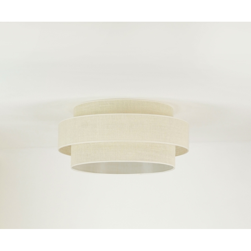 Brilagi - Mennyezeti lámpa SPACE YUTE LED/12W/230V átm. 50 cm 3000K/4000K/6400K krémszínű