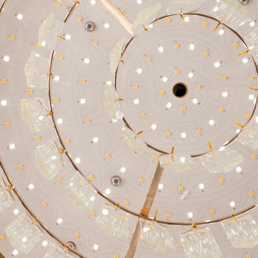 BRILAGI - LED fényerőszabályozható mennyezeti lámpatest SPECTRA LED/45W/230V 3000-6000K átmérő 48 cm aranyszínű + távirányítóval