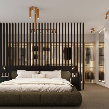 Brilagi - Spotlámpa CRESTO 1xGU10/10W/230V 10 cm arany