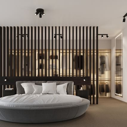 Brilagi - Spotlámpa CRESTO 3xGU10/10W/230V fekete