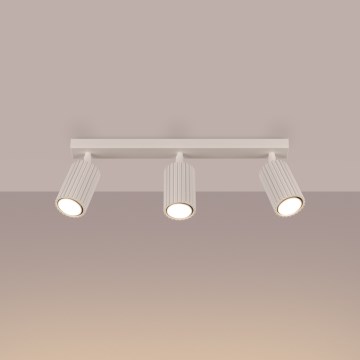 Brilagi - Spotlámpa CRESTO 3xGU10/10W/230V krémes