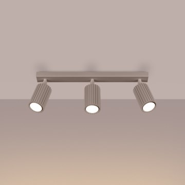 Brilagi - Spotlámpa CRESTO 3xGU10/10W/230V taupe